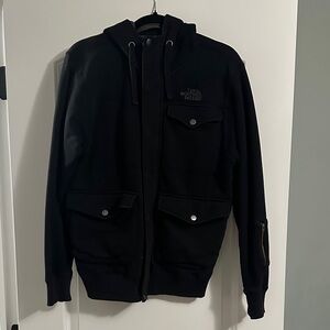 The North Face Black Full-Zip Fleece Lined Jacket